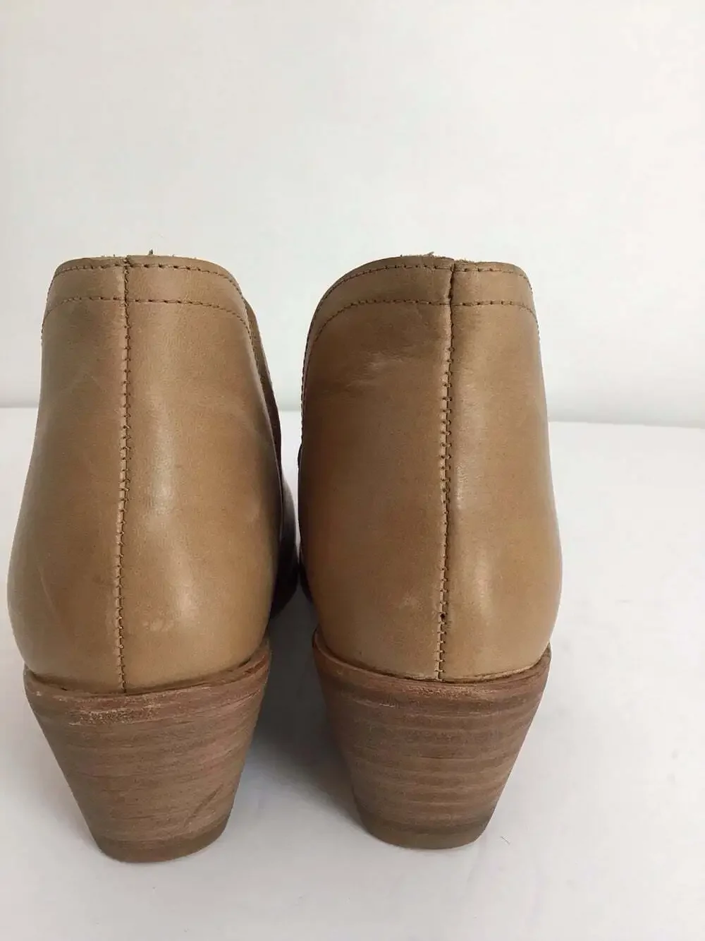 Nisolo NWOT Mia Everyday 100% Leather Ankle Bootie Women’s Almond Tan Size 7